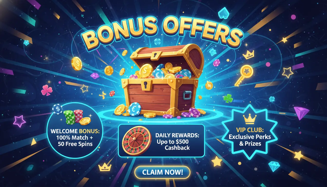 Lucky bonus offers